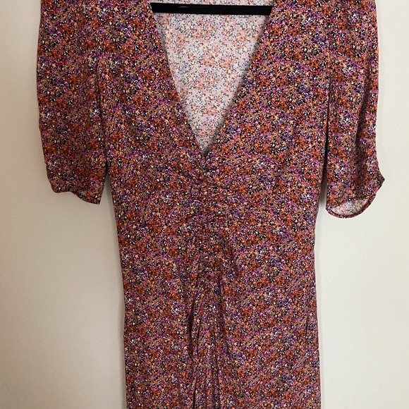 Floral High Slit Casual or Fancy Piece - Picture 3 of 5